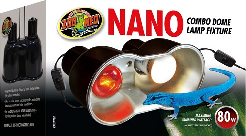 ZooMed Nano Combo Dome Lamp Fixture