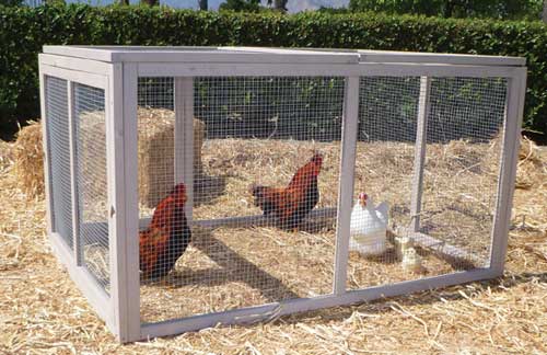  - Yards / 5 - 9 Chickens / Extreme Hen House Pen by Precision Pet