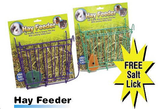 Hay Feeder with Salt Lick by Ware